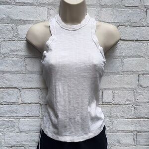 PILCRO Ribbed Tank Top